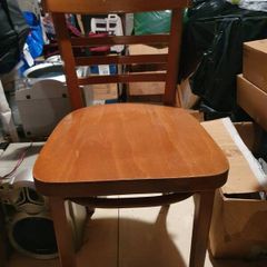 4 wooden chairs