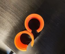Preston Innovations Compatible Offbox Adapters - 30mm Round (Orange)