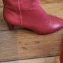 Red Ankle Boots from Mango size 38/5 Image 4