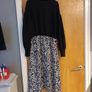 River Island  Black Fold Dreams Dress. S. M- 14-16.    B.N.W.T Image 4