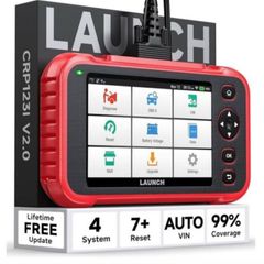 Launch 123x v3.7 reset function diagnostic car van