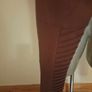 Verso burgundy leather look skinny pants size S/M Perfect condition Postage included Image 5