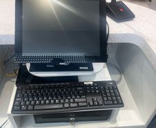 cash register.