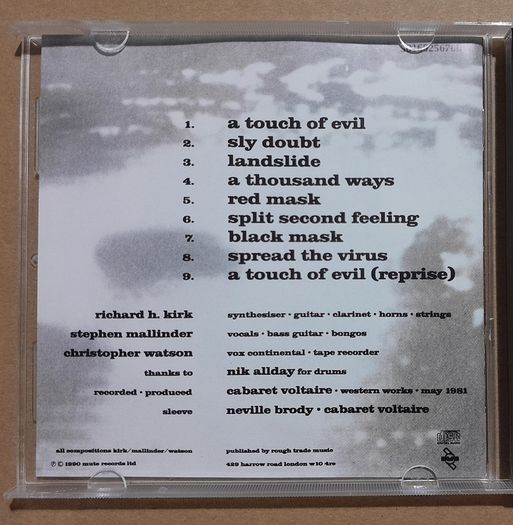 Cabaret Voltaire Red Mecca Cd