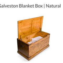 Galveston Blanket Box | Natural