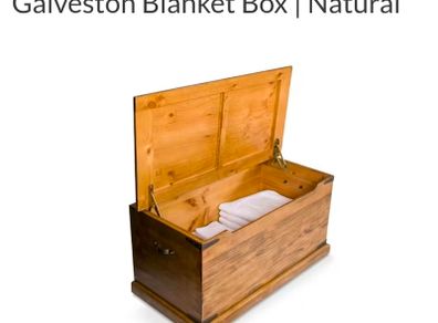 Galveston Blanket Box | Natural