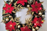 Christmas door wreath