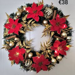 Christmas door wreath