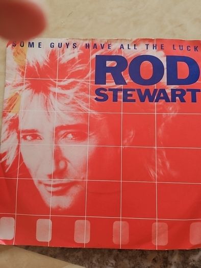 Rod Stewart 7" (Irish) - Some Guys Have All The Luck