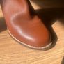 Next Brown Faux Leather Ankle Boots Size 5 Image 5