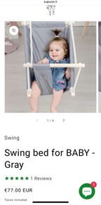 Baby/Toddler Indoor Swing