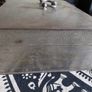 Antique French iron money box strong box with key 19th century Image 8