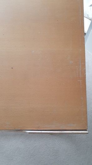 Artists wooden drawing / drafting table with adjustable tilt