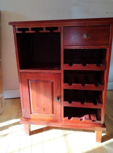 Wine rack and TV stand