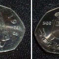 millennium 50 pence