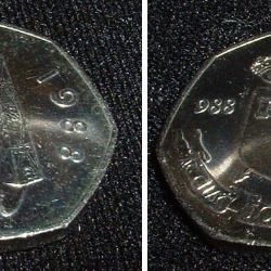 millennium 50 pence