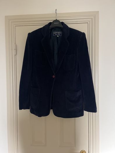 Cord navy jacket
