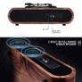 Record Player, Vintage Turntable Bluetooth Vinyl Player LP Record Player with 3 speed 33/45/78 RPM and Built-in 2 Stereo Speakers, AM/FM Function, Aux-in & RCA Output (FREE POSTAGE) Image 6