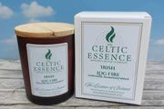 Irish Log Fire Scented Candle