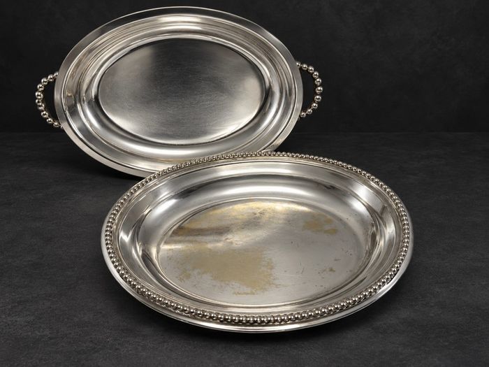 Silver-Plated Covered Serving Dish