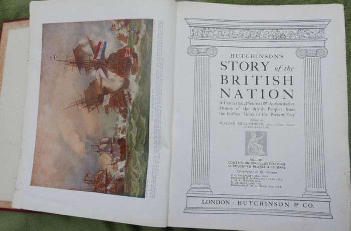 Hutchinson Story of the British Nation Vol I II III