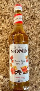 Le Sirop de Monin Coffee Syrup Maple Spice