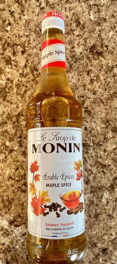 Le Sirop de Monin Coffee Syrup Maple Spice