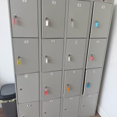 Metal lockers