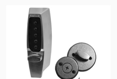 Simplex coded door lock
