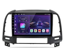 CarPlay Android Auto Car Radio for Hyundai Santa Fe 2 2006 2012 GPS Multimedia 2 DIN Stereo System