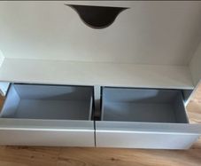 Tv cabinet and shelves