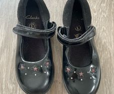 Girls Clarks Shoes: Size 12 - Or Free With Any Other Purchase