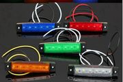 24V  6SMD LED Side Marker Indicator Light Lamp For Motorcycle Auto Bus Truck Trailer Lorry
