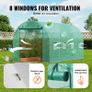 Walk-In Polytunnel Greenhouse 14.6ft x 6.4ft x 6.3ft Image 3