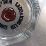 Vintage Ashtray SADO & KING ltd ,wine ,spirit merchant vintage glass Ashtray, good old condition, see pictures for condition, sold as seen,,collectors item, hard to come by,price includes post thank you Image 2