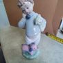Beautiful Lladro / NAO  Boy On Phone With Dog and Teddy  Figurine - Nice Piece Image 8