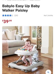 play pen and baby walker