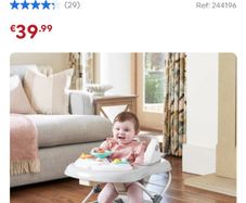 play pen and baby walker