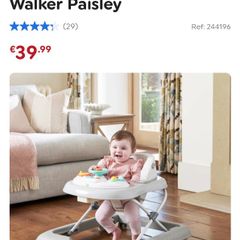 play pen and baby walker
