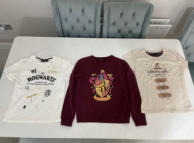 Harry Potter T-shirts and sweater bundle (Free girls clothes bundle for first buyer to offer asking price on this)