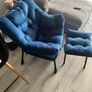 Armchair with footrest Image 3