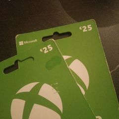 Xbox gift card- can show code covered & send upon half payment or collect whichever