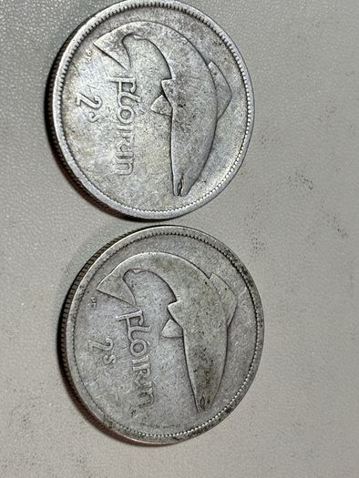 Two Irish florin 1931 & 1933