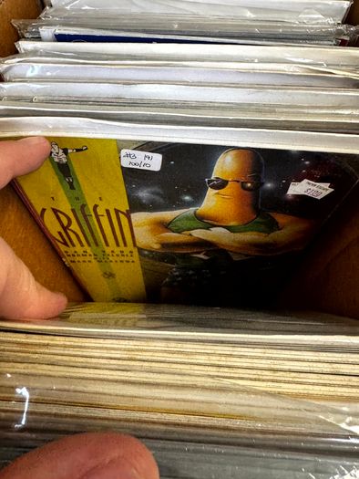 DC Long Comic Box w 250 comics for Sale