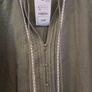 top zara khaki oversized long sleeve suit up to size 14 Image 2