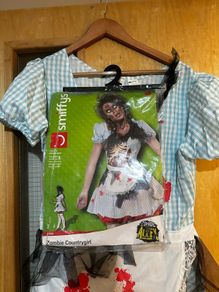Brand new zombie Countrygirl Halloween costume size L