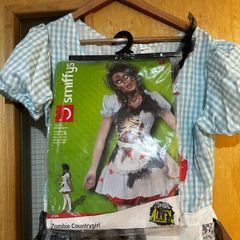 Brand new zombie Countrygirl Halloween costume size L