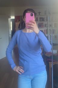 Vero Moda 100% organic cotton jumper Lavender M