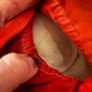Red leather hill boots Image 3