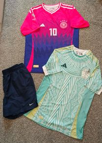germany Jamal  Jersey and mexico Jersey , Nike shorts set size S